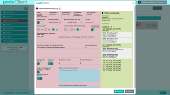 podoclient Heilmittelveordnung